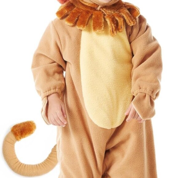 Toddler Lion Costume 18β24M with Plush Toy - Picture 2 of 7
